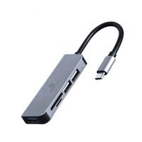 Miniatura 2 de HUB USB TIPO-C DE 3 PUERTOS USB 3.1 Y USB 2.0 CON LECTOR DE TARJETAS