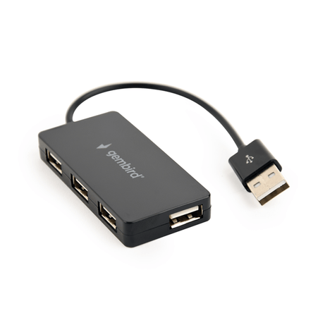 HUB USB GEMBIRD 2.0 4 PUERTOS NEGRO - Imagen 1 de 3 HUB USB GEMBIRD 2.0 4 PUERTOS NEGRO - Imagen 1 de 3