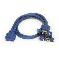 Miniatura 2 de 2 PORT PANEL MOUNT USB3.0 CABLE