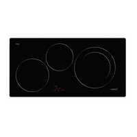 Miniatura 1 de VITROCERAMICA INDUCCION CATA IB 853 BK /A 3 ZONAS COCCION ANCHO 80 CM