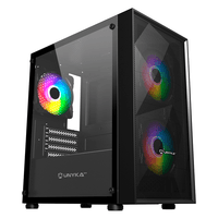 Miniatura 1 de Caja UNYKAch Mir B200 Cristal Templado USB 3.2 Negra