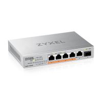 Miniatura 2 de ZYXEL XMG-105 5 PORTS 2,5G + 1 SFP+, 4 PORTS 70W TOTAL PoE++ DESKTOP MULTIGIG UNMANAGED SWITCH