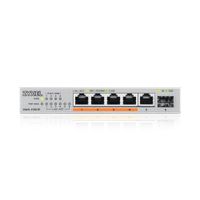 Miniatura 4 de ZYXEL XMG-105 5 PORTS 2,5G + 1 SFP+, 4 PORTS 70W TOTAL PoE++ DESKTOP MULTIGIG UNMANAGED SWITCH