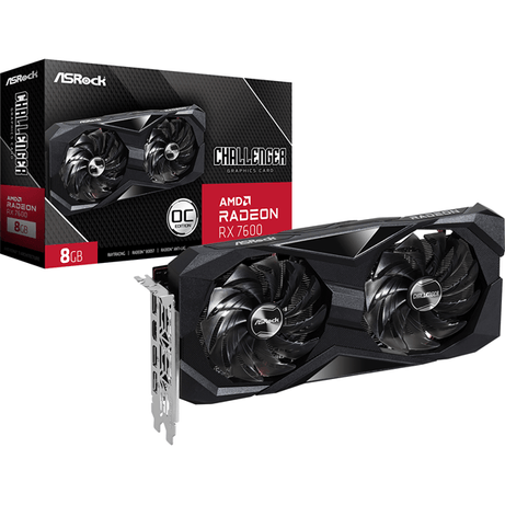 Tarjeta Gráfica ASROCKRadeon RX 7600 GDDR6 8GB - Imagen 1 de 6 Tarjeta Gráfica ASROCKRadeon RX 7600 GDDR6 8GB - Imagen 1 de 6