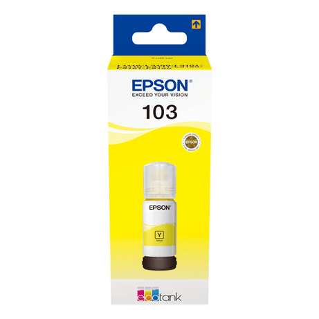 103 ECOTANK YELLOW INK BOTTLE - Imagen 1 de 3 103 ECOTANK YELLOW INK BOTTLE - Imagen 1 de 3