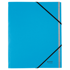 CARPETA CLASIFICADORA DE CARTON 12 POSICIONES A4 RECYCLE 100% AZUL LEITZ 39150035