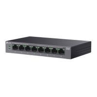 Miniatura 4 de SWITCH NO GESTIONABLE TP-LINK LS108GP LITEWAVE 8P GIGA SOBREMESA CARCAS DE METAL 8P PoE+