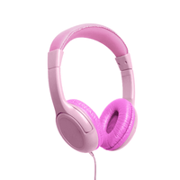 Miniatura 1 de CELLY AURICULAR DIADEMA NI OS CON CABLE ROSA