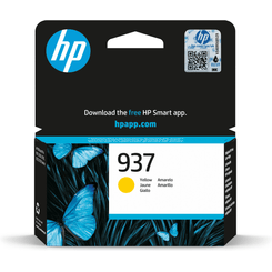 HP Ink/HP 937 Yellow Original Ink Cart