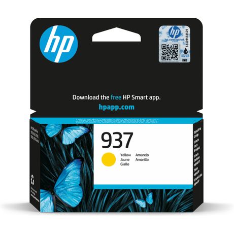 HP Ink/HP 937 Yellow Original Ink Cart - Imagen 2 de 11 HP Ink/HP 937 Yellow Original Ink Cart - Imagen 2 de 11