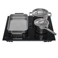 Miniatura 3 de VITROCERAMICA INDUCCION LG CBIZ2437B 4 ZONAS COCCION ANCHO 59 CM