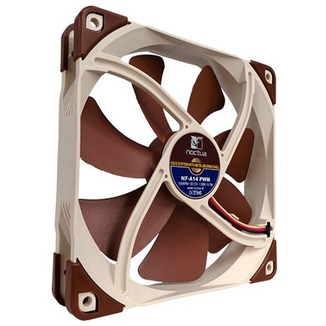 VENTILADOR NOCTUA NF-A14 PWM | 140MM | 4 PINES - Imagen 2 de 5 VENTILADOR NOCTUA NF-A14 PWM | 140MM | 4 PINES - Imagen 2 de 5