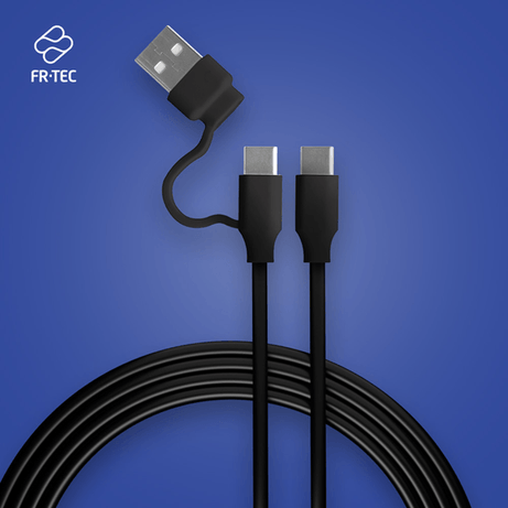 CABLE PLAY & CHARGE FRTEC USB-C | PS5 | 3M - Imagen 1 de 9 CABLE PLAY & CHARGE FRTEC USB-C | PS5 | 3M - Imagen 1 de 9