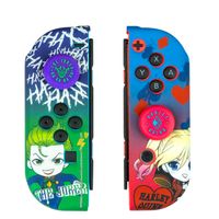 Miniatura 2 de CARCASA + GRIPS JOY-CON FR-TEC DC JOKER & HARLEY QUINN | NINTENDO SWITCH