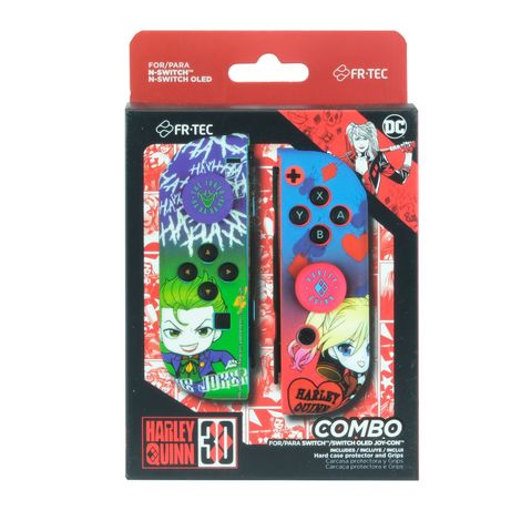 CARCASA + GRIPS JOY-CON FR-TEC DC JOKER & HARLEY QUINN | NINTENDO SWITCH - Imagen 5 de 13 CARCASA + GRIPS JOY-CON FR-TEC DC JOKER & HARLEY QUINN | NINTENDO SWITCH - Imagen 5 de 13