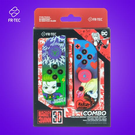 CARCASA + GRIPS JOY-CON FR-TEC DC JOKER & HARLEY QUINN | NINTENDO SWITCH - Imagen 12 de 13 CARCASA + GRIPS JOY-CON FR-TEC DC JOKER & HARLEY QUINN | NINTENDO SWITCH - Imagen 12 de 13