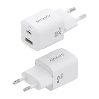 Miniatura 4 de CARGADOR AISENS GAN 30W 1XUSB-C PD3.0 QC4.0 1XUSB-A QC3.0 BLANCO