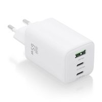 Miniatura 2 de CARGADOR AISENS GAN 65W 2XUSB-C PD3.0 QC4.0 1XUSB-A QC3.0 BLANCO