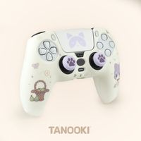 Miniatura 5 de FUNDA SILICONA + GRIPS TANOOKI COMBO PACK MANEKI | PS5