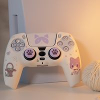 Miniatura 11 de FUNDA SILICONA + GRIPS TANOOKI COMBO PACK MANEKI | PS5