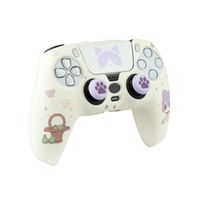 Miniatura 21 de FUNDA SILICONA + GRIPS TANOOKI COMBO PACK MANEKI | PS5