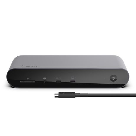 DOCKING USB-C BELKIN INC006VFSGY A 2xTHUNDERBOLT 4 PRO 1xUSB-C 3.1 PD 90W 2 2xHDMI 8K 1xGb RJ45 2xUSB-A 3.1 2xUSB-A 2.0 - Imagen 5 de 5 DOCKING USB-C BELKIN INC006VFSGY A 2xTHUNDERBOLT 4 PRO 1xUSB-C 3.1 PD 90W 2 2xHDMI 8K 1xGb RJ45 2xUSB-A 3.1 2xUSB-A 2.0 - Imagen 5 de 5