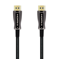 Miniatura 1 de Aisens - Cable Hdmi V2.1 AOC Ultra Alta Velocidad / Hec 8K@60Hz 4K@120Hz 4:4:4 48Gbps, A/M-A/M, Negro, 30M