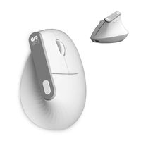 Miniatura 2 de RATON SUBBLIM VERTICAL ERGO DUAL NATURE WHITE