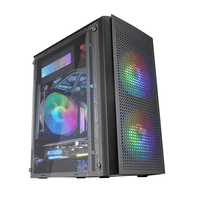 Miniatura 1 de Caja MARS GAMING  MC300 Caja PC Micro ATX Cristal Templado 3xVentilador FRGB NegroRGB Negro