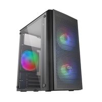 Miniatura 3 de Caja MARS GAMING  MC300 Caja PC Micro ATX Cristal Templado 3xVentilador FRGB NegroRGB Negro
