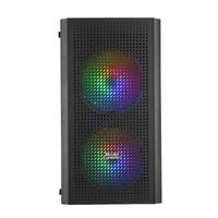 Miniatura 4 de Caja MARS GAMING  MC300 Caja PC Micro ATX Cristal Templado 3xVentilador FRGB NegroRGB Negro