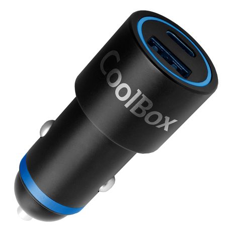 CARGADOR DE COCHE COOLBOX 48W USB-A/USB-C - Imagen 2 de 2 CARGADOR DE COCHE COOLBOX 48W USB-A/USB-C - Imagen 2 de 2