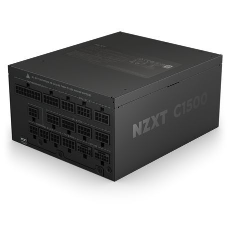 Fuente Alimentación 1500W NZXT C1500 Platinum ATX 3.1 80 PLUS Platinum Fully-Modular Negro - Imagen 3 de 7 Fuente Alimentación 1500W NZXT C1500 Platinum ATX 3.1 80 PLUS Platinum Fully-Modular Negro - Imagen 3 de 7