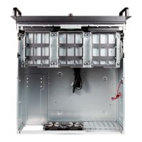 Miniatura 10 de CAJA RACK 19" UNYKAch UK51918 4U ATX COLOR PLATA NEGRO 3 BAHIAS 1x USB3.0 1xUSB-C F.A ATX/ REDUNDANT