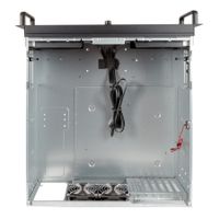 Miniatura 12 de CAJA RACK 19" UNYKAch UK51918 4U ATX COLOR PLATA NEGRO 3 BAHIAS 1x USB3.0 1xUSB-C F.A ATX/ REDUNDANT
