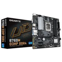 Miniatura 2 de GIGABYTE Intel  B760M D3HP DDR4 - Compatible con CPUs Intel Core de 14ª generación, VRM Digital 4+1+1 fases, hasta 5333MHz DDR4 (OC), 2xPCIe 4.0 M.2,