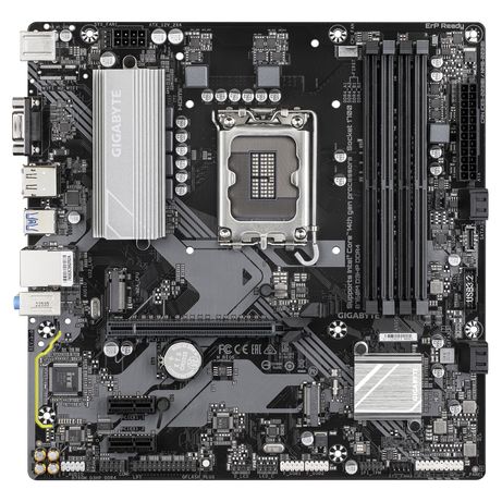 GIGABYTE Intel B760M D3HP DDR4 - Compatible con CPUs Intel Core de 14ª generación, VRM Digital 4+1+1 fases, hasta 5333MHz DDR4 (OC), 2xPCIe 4.0 M.2, - Imagen 3 de 5 GIGABYTE Intel B760M D3HP DDR4 - Compatible con CPUs Intel Core de 14ª generación, VRM Digital 4+1+1 fases, hasta 5333MHz DDR4 (OC), 2xPCIe 4.0 M.2, - Imagen 3 de 5