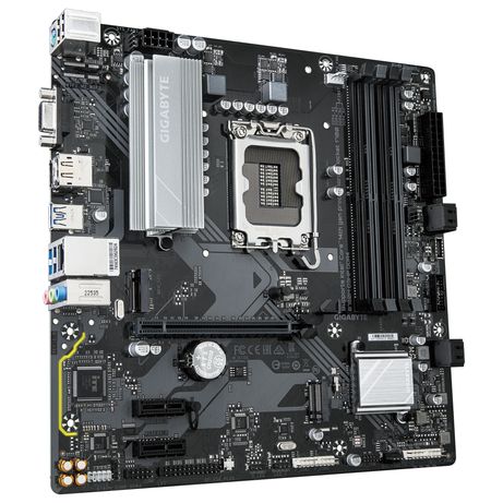 GIGABYTE Intel B760M D3HP DDR4 - Compatible con CPUs Intel Core de 14ª generación, VRM Digital 4+1+1 fases, hasta 5333MHz DDR4 (OC), 2xPCIe 4.0 M.2, - Imagen 4 de 5 GIGABYTE Intel B760M D3HP DDR4 - Compatible con CPUs Intel Core de 14ª generación, VRM Digital 4+1+1 fases, hasta 5333MHz DDR4 (OC), 2xPCIe 4.0 M.2, - Imagen 4 de 5
