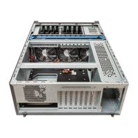 Miniatura 6 de CAJA RACK 19" UNYKAch UK80.40.630 4U ADMITE 4 GPUS 8 BAHIAS 3.5" Y 2 DE 2.5" 2xUSB 3.0 1x USB-C 3.1