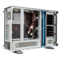 Miniatura 9 de CAJA RACK 19" UNYKAch UK80.40.630 4U ADMITE 4 GPUS 8 BAHIAS 3.5" Y 2 DE 2.5" 2xUSB 3.0 1x USB-C 3.1