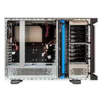 Miniatura 10 de CAJA RACK 19" UNYKAch UK80.40.630 4U ADMITE 4 GPUS 8 BAHIAS 3.5" Y 2 DE 2.5" 2xUSB 3.0 1x USB-C 3.1