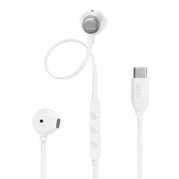 Miniatura 1 de AURICULARES DE BOTON JBL TUNE 305C USB-C WHITE