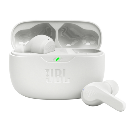 AURICULARES DE BOTON JBL WAVE BEAM TWS WHITE BLUETOOTH - Imagen 1 de 9 AURICULARES DE BOTON JBL WAVE BEAM TWS WHITE BLUETOOTH - Imagen 1 de 9