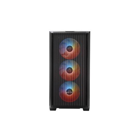 Caja ABYSM Caja ATX Danube KAMP BX300 Negro RGB Negro - Imagen 3 de 5 Caja ABYSM Caja ATX Danube KAMP BX300 Negro RGB Negro - Imagen 3 de 5