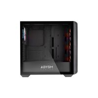 Miniatura 5 de Caja ABYSM  Caja ATX Danube KAMP BX300 Negro RGB Negro