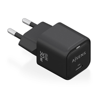 Miniatura 1 de CARGADOR AISENS GAN 30W 1XUSB-C PD3.0 QC4.0 NEGRO