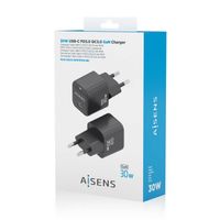 Miniatura 6 de CARGADOR AISENS GAN 30W 1XUSB-C PD3.0 QC4.0 NEGRO