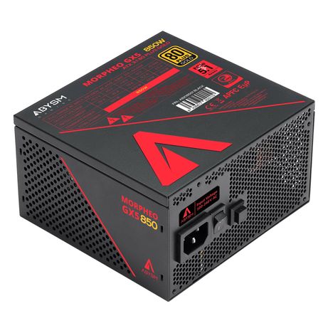 Fuente Alimentación 850W ABYSM Morpheo GX5 850W 80 PLUS Gold Fully-Modular Black,Red - Imagen 3 de 5 Fuente Alimentación 850W ABYSM Morpheo GX5 850W 80 PLUS Gold Fully-Modular Black,Red - Imagen 3 de 5