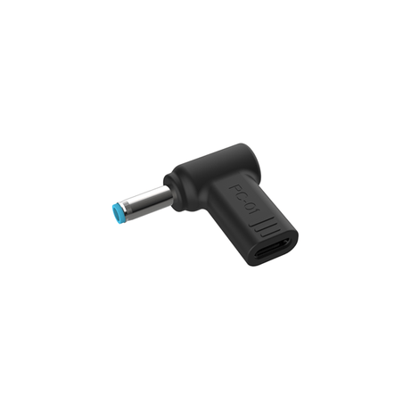 ADAPTADOR TIP CARGADOR CONCEPTRONIC USB-C A DC HP 4.5x3.0MM 18-20V - Imagen 1 de 5 ADAPTADOR TIP CARGADOR CONCEPTRONIC USB-C A DC HP 4.5x3.0MM 18-20V - Imagen 1 de 5