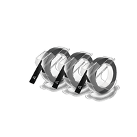 Miniatura 1 de PACK 3 CINTAS ETIQUETAS NEGRO 9MMX3M. DYMO S0847730